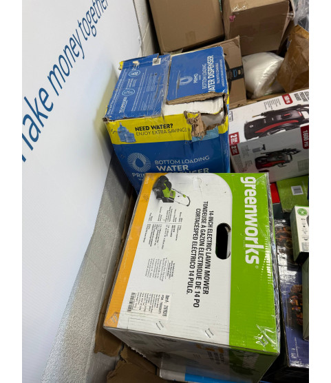 1 Pallet - Wholesale Walmart Liquidation - Electronics, Home Appliances, Tools & Garden - Condition: Customer returns – Unsorted