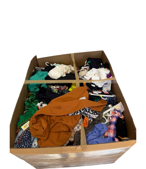 1 Pallet - Wholesale Walmart Liquidation - Clothes & Accessories - Condition: Customer returns – Unsorted 1 Pallet - Wholesale Walmart Liquidation - Clothes & Accessories - Condition: Customer returns – Unsorted
