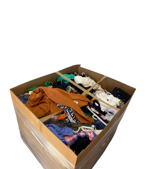 1 Pallet - Wholesale Walmart Liquidation - Clothes & Accessories - Condition: Customer returns – Unsorted