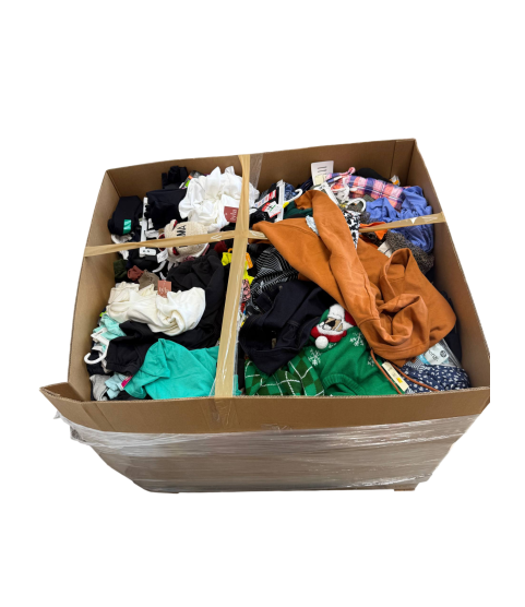 1 Pallet - Wholesale Walmart Liquidation - Clothes & Accessories - Condition: Customer returns – Unsorted