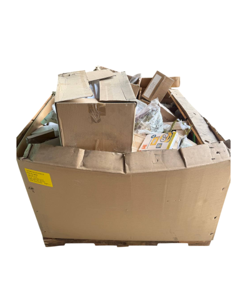 1 Pallet - Wholesale Walmart Liquidation - Halloween and Christmas products, General Merchandise - Condition: Customer returns  – Unsorted