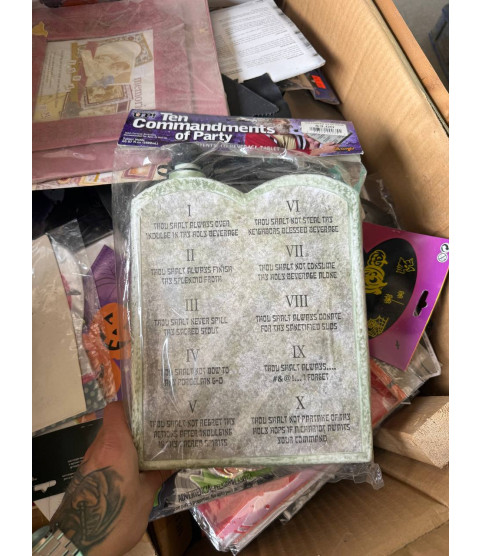 1 Pallet - Wholesale Walmart Liquidation - Halloween and Christmas products, General Merchandise - Condition: Customer returns  – Unsorted