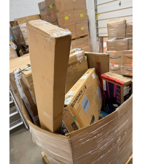 1 Pallet - Wholesale Walmart Liquidation - General Merchandise & Furniture - Condition: Customer returns - Unsorted