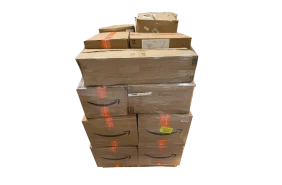 1 Pallet - Wholesale Amazon Liquidation - General Merchandise, Bedding & Pillows, Budget staff - Condition: Customer returns - Unsorted
