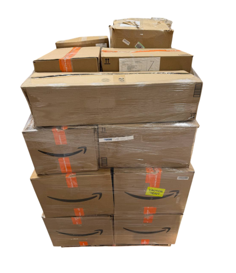 1 Pallet - Wholesale Amazon Liquidation - General Merchandise, Bedding & Pillows, Budget staff - Condition: Customer returns - Unsorted