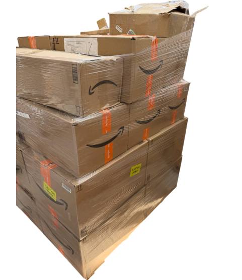 1 Pallet - Wholesale Amazon Liquidation - General Merchandise, Bedding & Pillows, Budget staff - Condition: Customer returns - Unsorted