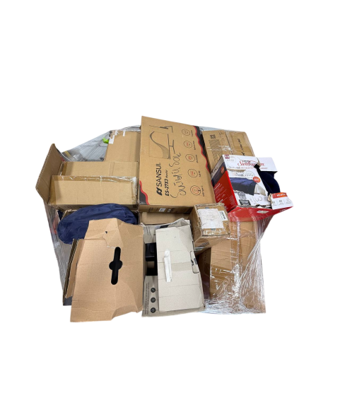 1 Pallet - Wholesale Amazon Liquidation - Mixed Electronics, Kitchenware, Appliances, General Merchandise & Toys - Condition: Customer returns - Unsorted