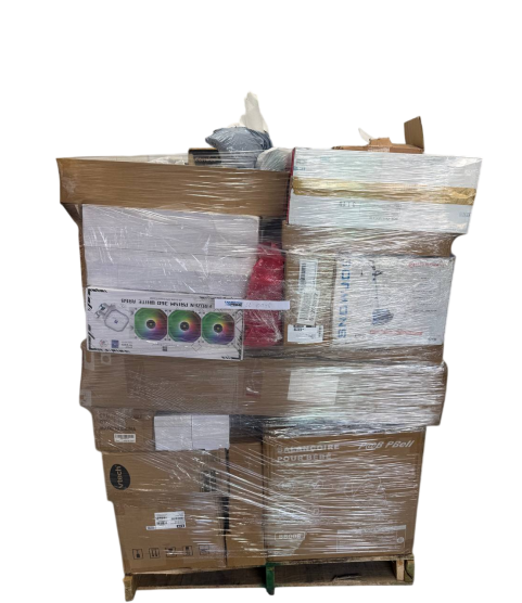 1 Pallet - Wholesale  Liquidation - Mixed Appliances, General Merchandise, Electronics, Auto Parts & Books - Condition: Customer returns - Unsorted