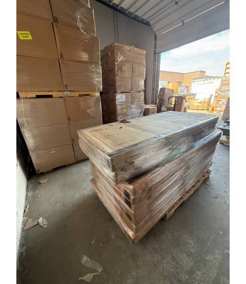 1 Pallet - Wholesale Walmart Liquidation - Kenroy Home Framed Floor Mirrors - Condition: New