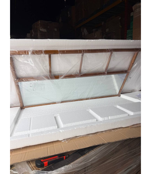 1 Pallet - Wholesale Walmart Liquidation - Kenroy Home Framed Floor Mirrors - Condition: New