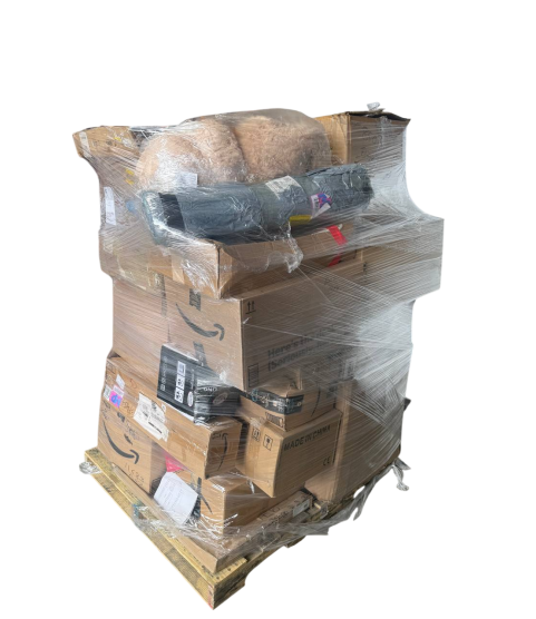 3 Pallets - Wholesale Amazon Liquidation - Clothes, Electronics, General merchandise - Condition: Customer returns - Unsorted