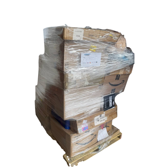 3 Pallets - Wholesale Amazon Liquidation - Clothes, Electronics, General merchandise - Condition: Customer returns - Unsorted