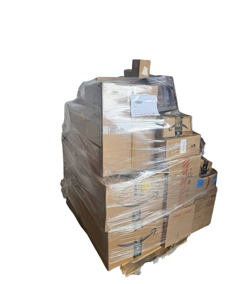 3 Pallets - Wholesale Amazon Liquidation - Clothes, Electronics, General merchandise - Condition: Customer returns - Unsorted