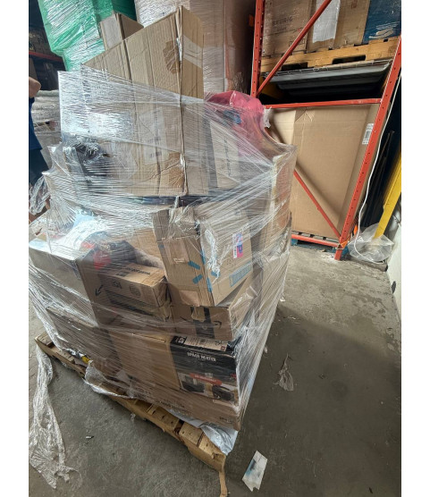 3 Pallets - Wholesale Amazon Liquidation - Clothes, Electronics, General merchandise - Condition: Customer returns - Unsorted