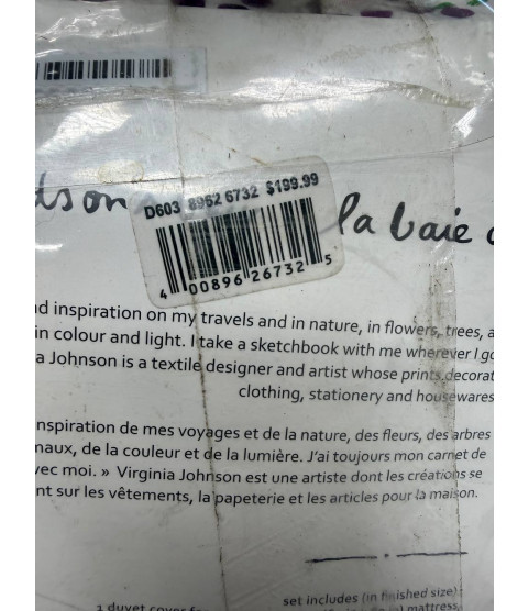 1 Pallet - Wholesale Hudson's Bay Liquidation - Bedding, Duvet Covers & Sheets - Condition: Customer returns - Unsorted