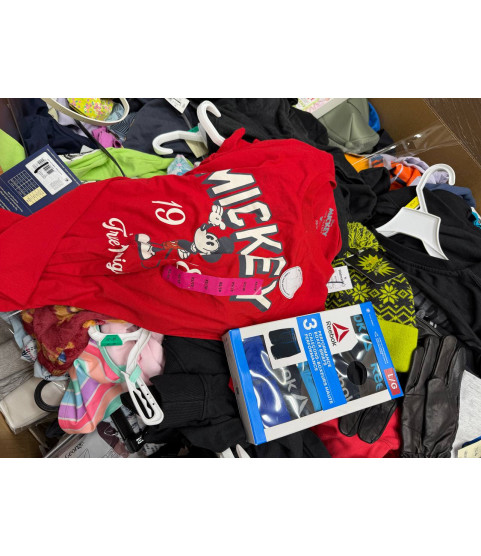1 Pallet - Wholesale Walmart Liquidation - Brand New Women's & Kids' Apparel - Condition: New