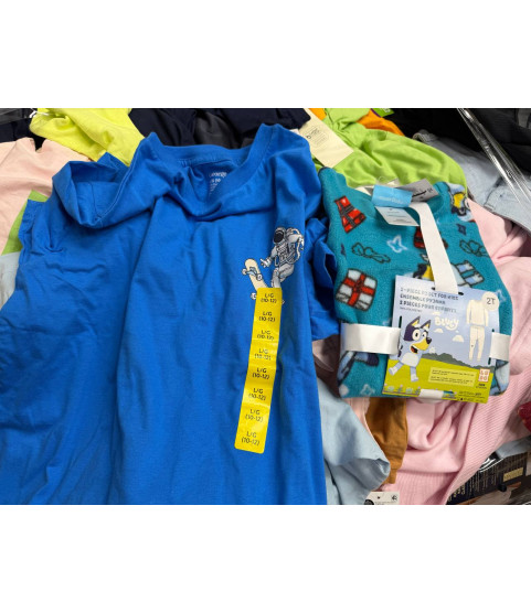1 Pallet - Wholesale Walmart Liquidation - Brand New Women's & Kids' Apparel - Condition: New