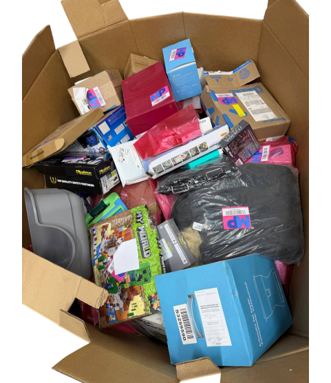 1 Pallet - Wholesale Walmart Liquidation - General Merchandise, Electronics, Toys, Apparel etc - Condition: Customer returns - Unsorted