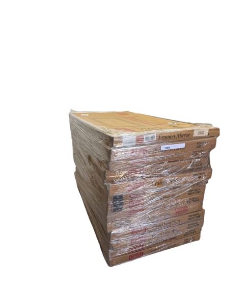 1 Pallet - Wholesale Liquidation - Kenroy Home Framed Floor Mirrors - Condition: New