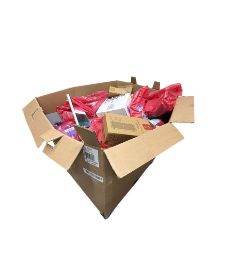 1 Pallet - Wholesale Walmart Liquidation - Clothes, Accessories, Electronics & Toys - Condition: Customer returns - Unsorted