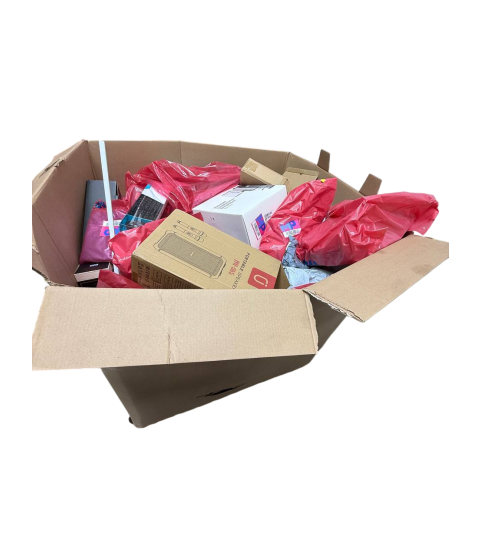 1 Pallet - Wholesale Walmart Liquidation - Clothes, Accessories, Electronics & Toys - Condition: Customer returns - Unsorted