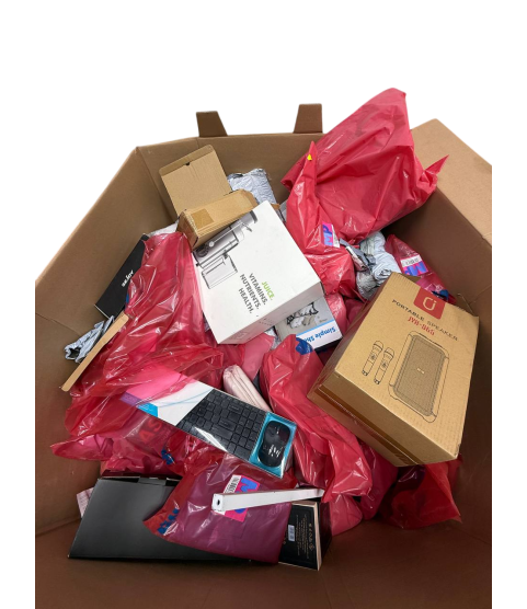 1 Pallet - Wholesale Walmart Liquidation - Clothes, Accessories, Electronics & Toys - Condition: Customer returns - Unsorted