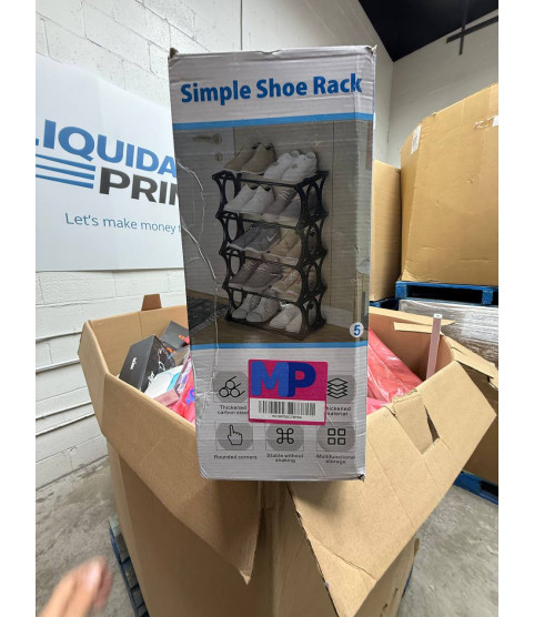 1 Pallet - Wholesale Walmart Liquidation - Clothes, Accessories, Electronics & Toys - Condition: Customer returns - Unsorted