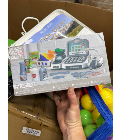 1 Pallet - Wholesale Walmart Liquidation - General merchandise, Electronics, Toys, Clothing - Condition: Customer returns - Unsorted
