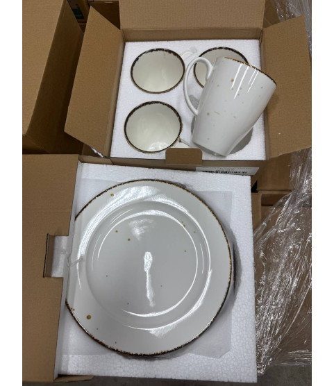 1 Pallet - Wholesale Amazon Liquidation - Plate and bowl sets - Condition: Brand new