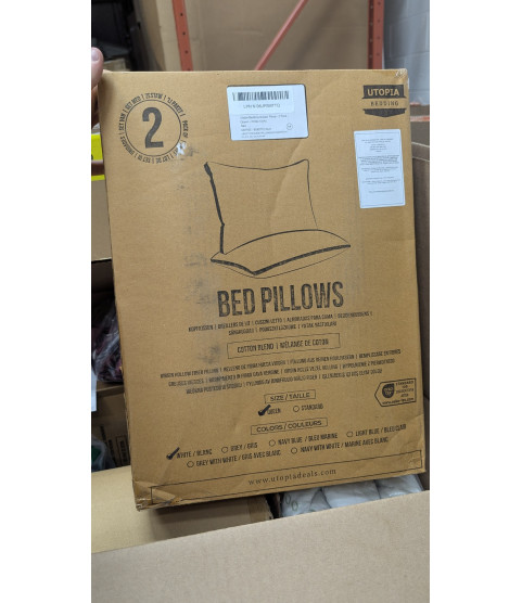 1 Pallet - Wholesale Amazon Liquidation - Bedding, Shorts, Mattress Pads & Pillows - Condition: Customer returns - Unsorted