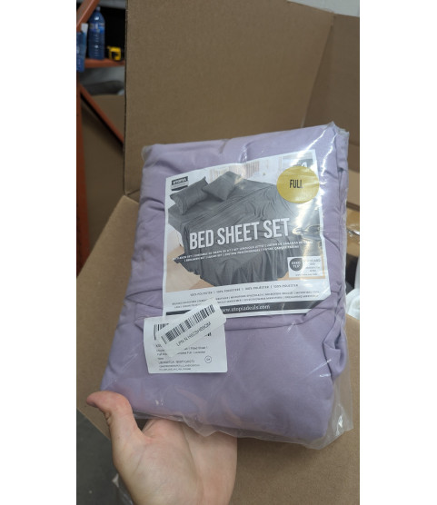 1 Pallet - Wholesale Amazon Liquidation - Bedding, Shorts, Mattress Pads & Pillows - Condition: Customer returns - Unsorted