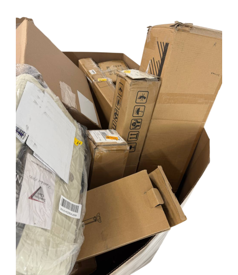 1 Pallet - Wholesale Amazon Liquidation - General Merchandise, Furniture & Home Goods - Condition: Customer returns - Unsorted