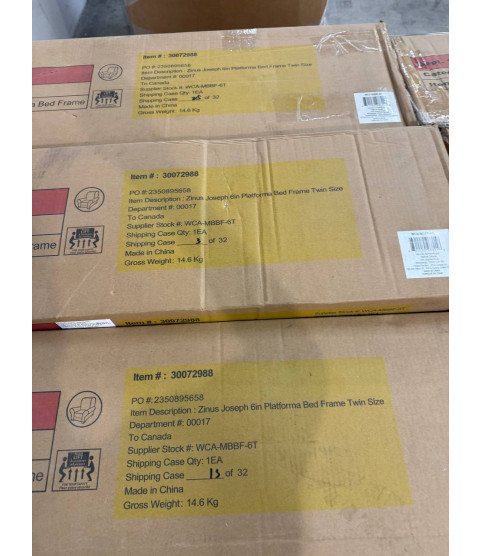 1 Pallet - Wholesale Liquidation - Furniture - Condition: Customer returns - Unsorted
