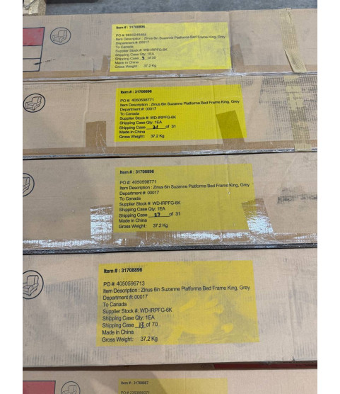 1 Pallet - Wholesale Liquidation - Furniture - Condition: Customer returns - Unsorted