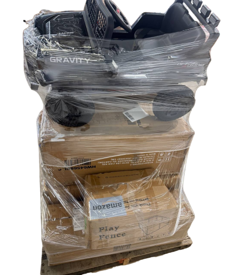 1 Pallet - Wholesale Liquidation - Kids Products, General Merchandise - Condition: Customer returns - Unsorted