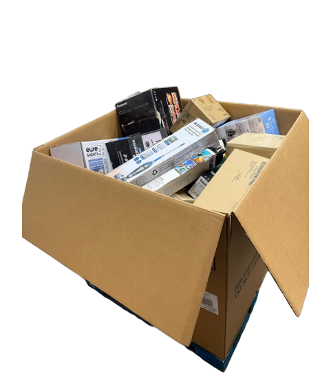 1 Pallet - Wholesale Liquidation - Electronics - Condition: Customer returns - Unsorted