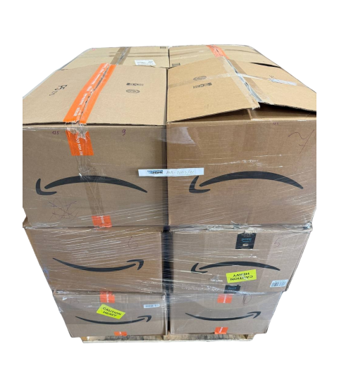 Truckload 12 Pallets - Wholesale Amazon Liquidation - Pillows, Comforters, Bedsheets, Towels, Hangers & More, General Merchandise - Condition: Customer returns - Unsorted