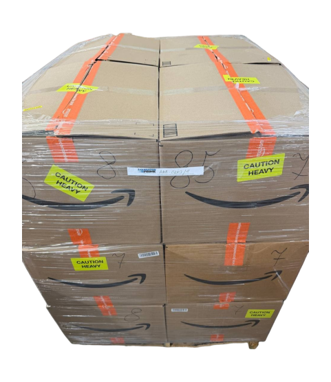 Truckload 12 Pallets - Wholesale Amazon Liquidation - Pillows, Comforters, Bedsheets, Towels, Hangers & More, General Merchandise - Condition: Customer returns - Unsorted