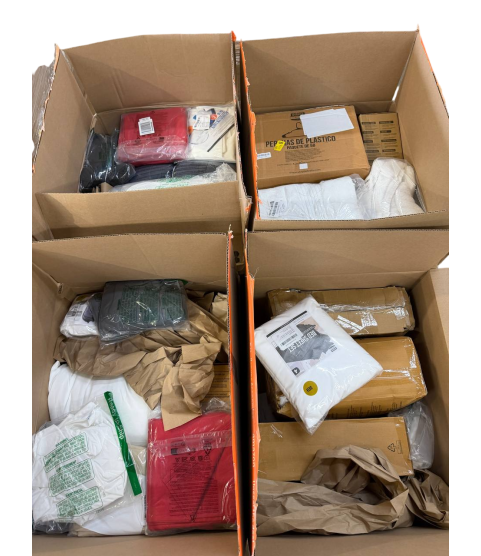 Truckload 12 Pallets - Wholesale Amazon Liquidation - Pillows, Comforters, Bedsheets, Towels, Hangers & More, General Merchandise - Condition: Customer returns - Unsorted