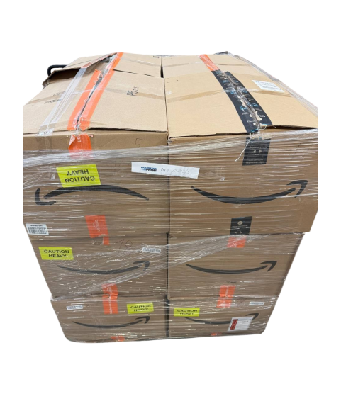 Truckload 12 Pallets - Wholesale Amazon Liquidation - Pillows, Comforters, Bedsheets, Towels, Hangers & More, General Merchandise - Condition: Customer returns - Unsorted