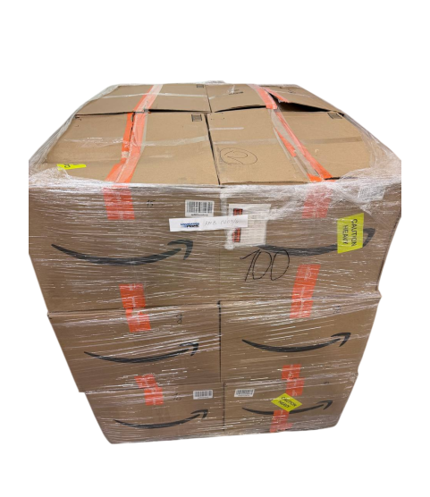 Truckload 12 Pallets - Wholesale Amazon Liquidation - Pillows, Comforters, Bedsheets, Towels, Hangers & More, General Merchandise - Condition: Customer returns - Unsorted