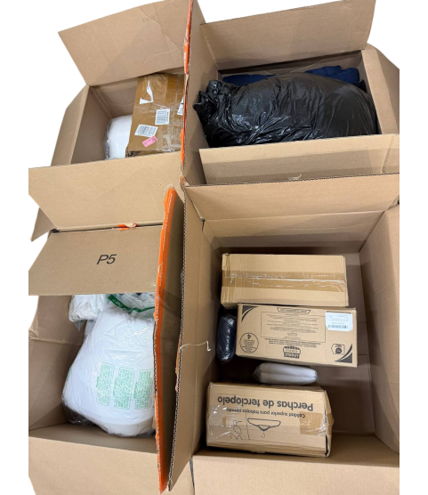 Truckload 12 Pallets - Wholesale Amazon Liquidation - Pillows, Comforters, Bedsheets, Towels, Hangers & More, General Merchandise - Condition: Customer returns - Unsorted