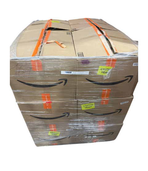 Truckload 12 Pallets - Wholesale Amazon Liquidation - Pillows, Comforters, Bedsheets, Towels, Hangers & More, General Merchandise - Condition: Customer returns - Unsorted