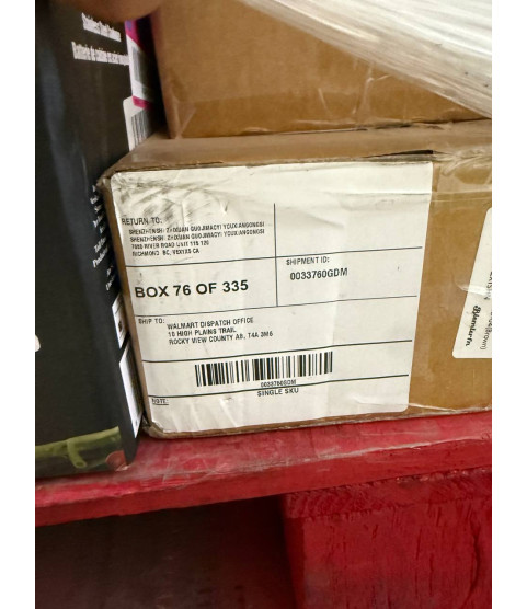 1 Pallet - Wholesale Walmart Liquidation - General Merchandise, Electric Balance Bike K9, Corded Snow Blower - Condition: Customer returns - Unsorted
