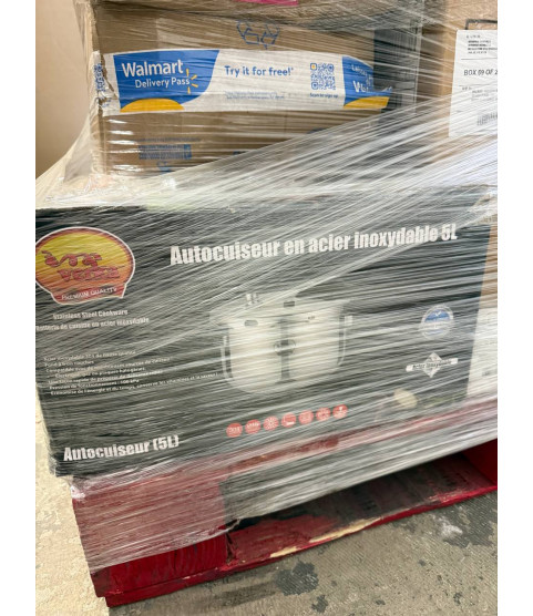 1 Pallet - Wholesale Walmart Liquidation - General Merchandise, Electric Balance Bike K9, Corded Snow Blower - Condition: Customer returns - Unsorted