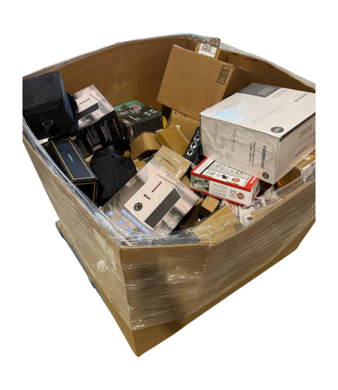 1 Pallet - Wholesale Liquidation - Electronics & General Merchandise - Condition: Customer returns - Unsorted
