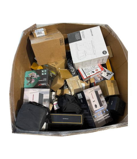 1 Pallet - Wholesale Liquidation - Electronics & General Merchandise - Condition: Customer returns - Unsorted