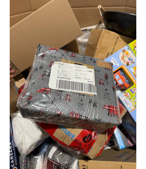 1 Pallet - Wholesale Walmart Liquidation - Toys, Electronics, Household Goods, Bed Linen & General Merchandise - Condition: Customer returns - Unsorted