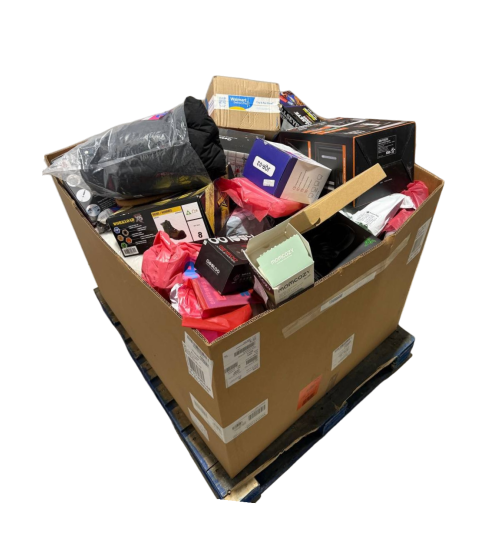 1 Pallet - Wholesale Walmart Liquidation - Samsung watch, Clothing, Toys, Household Goods, Electronics & General Merchandise - Condition: Customer returns - Unsorted