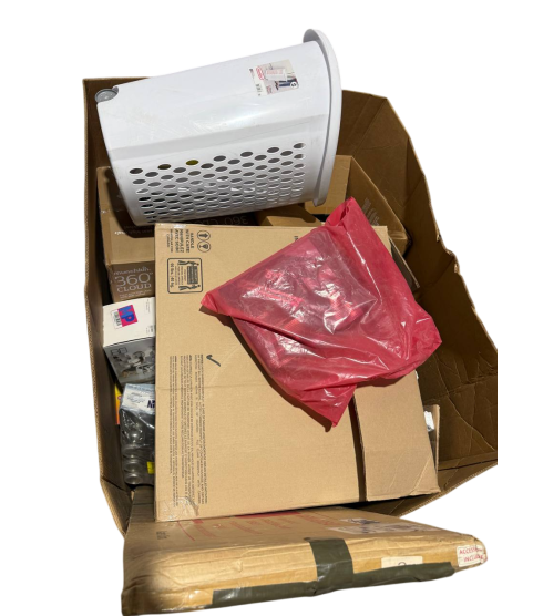 1 Pallet - Wholesale Walmart Liquidation - Household Goods, Electronics, Children's Goods & General Merchandise - Condition: Customer returns - Unsorted
